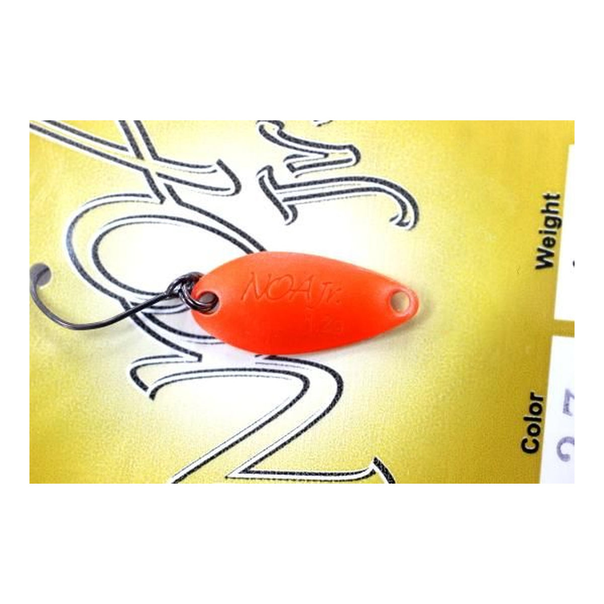 Rodio Craft NOA Jr 1.2g #27 Fluorescent Red/Gold (Front/Back)