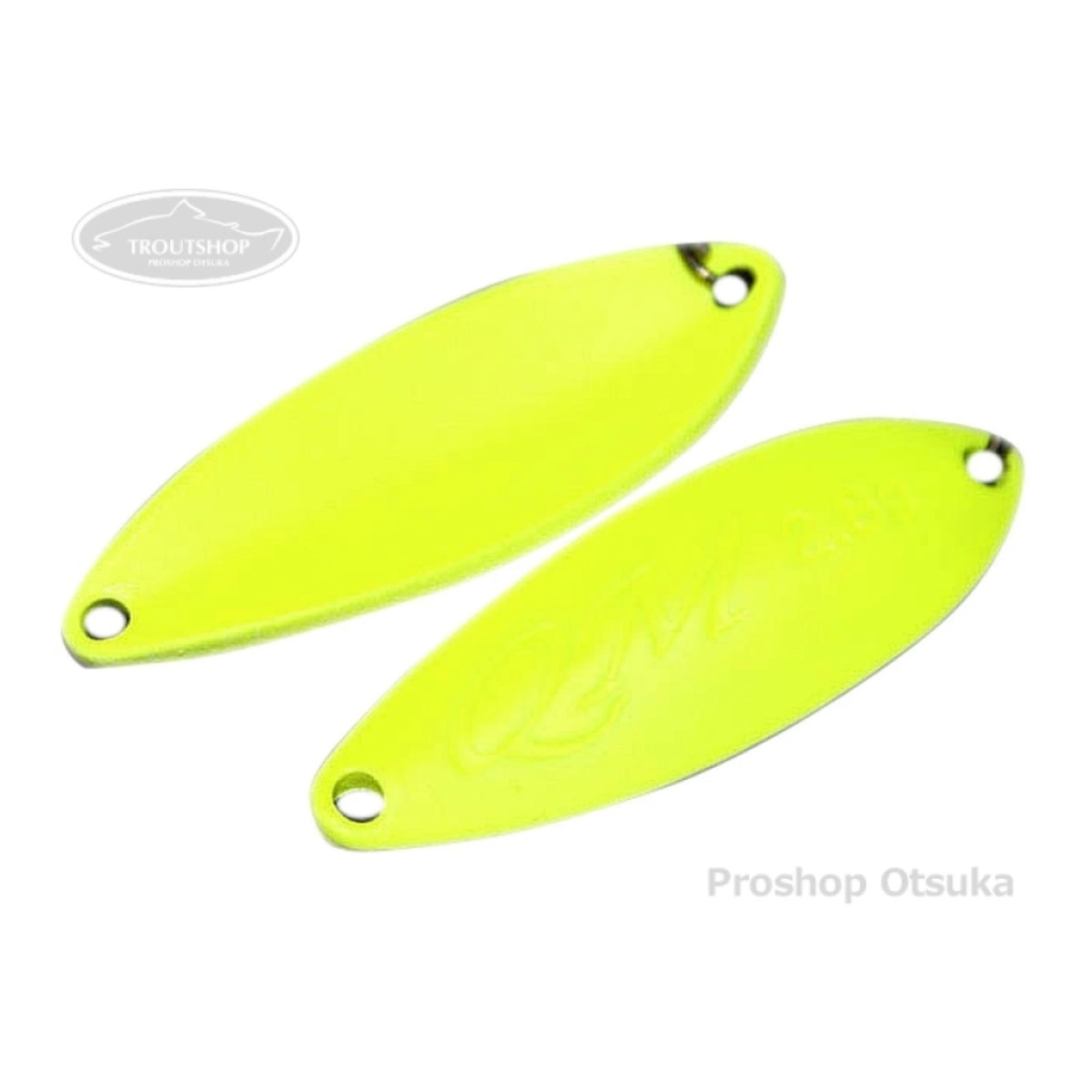 Rodio Craft QM 2.8g Trout Spoon #14 Fluorescent Yellow