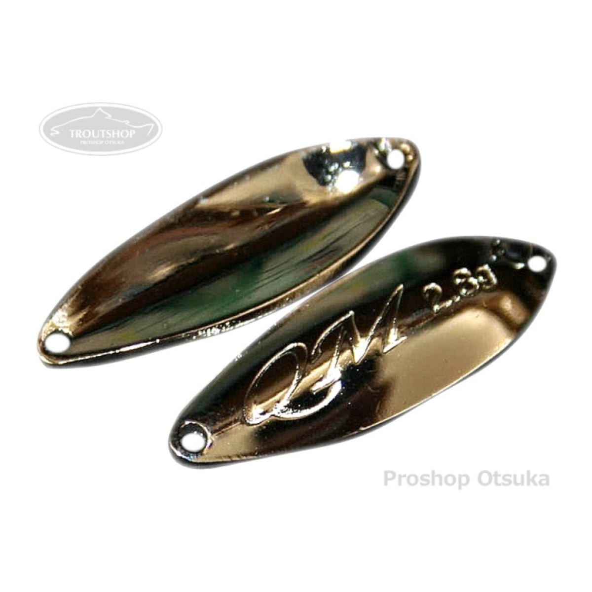 Rodio Craft QM 2.8g Trout Spoon #2 Silver