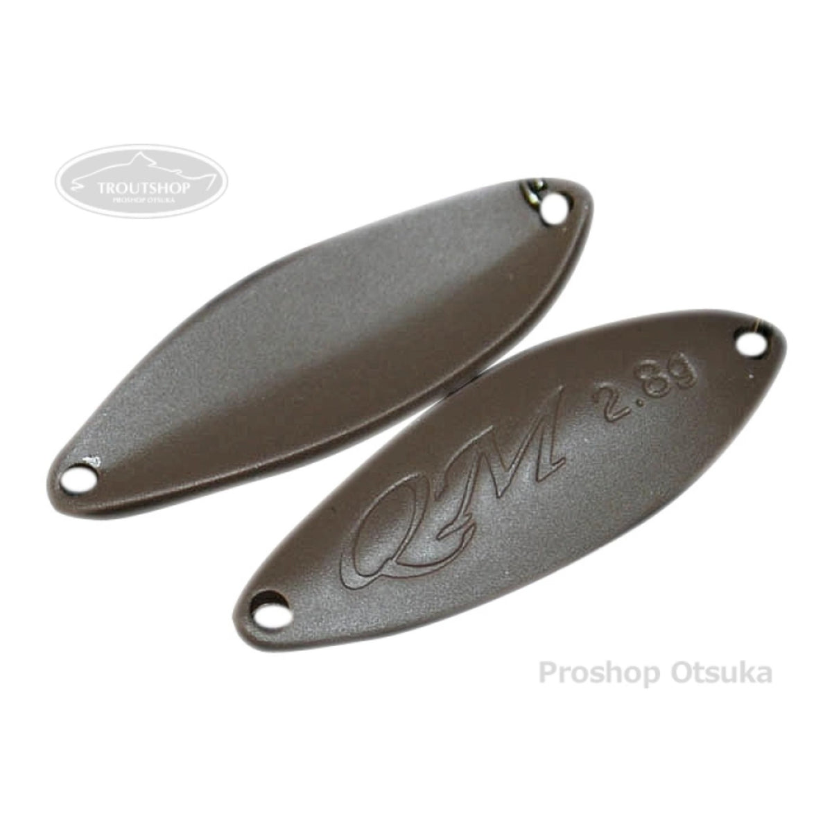 Rodio Craft QM 2.8g Trout Spoon #25 Milk Cocoa (Matte)
