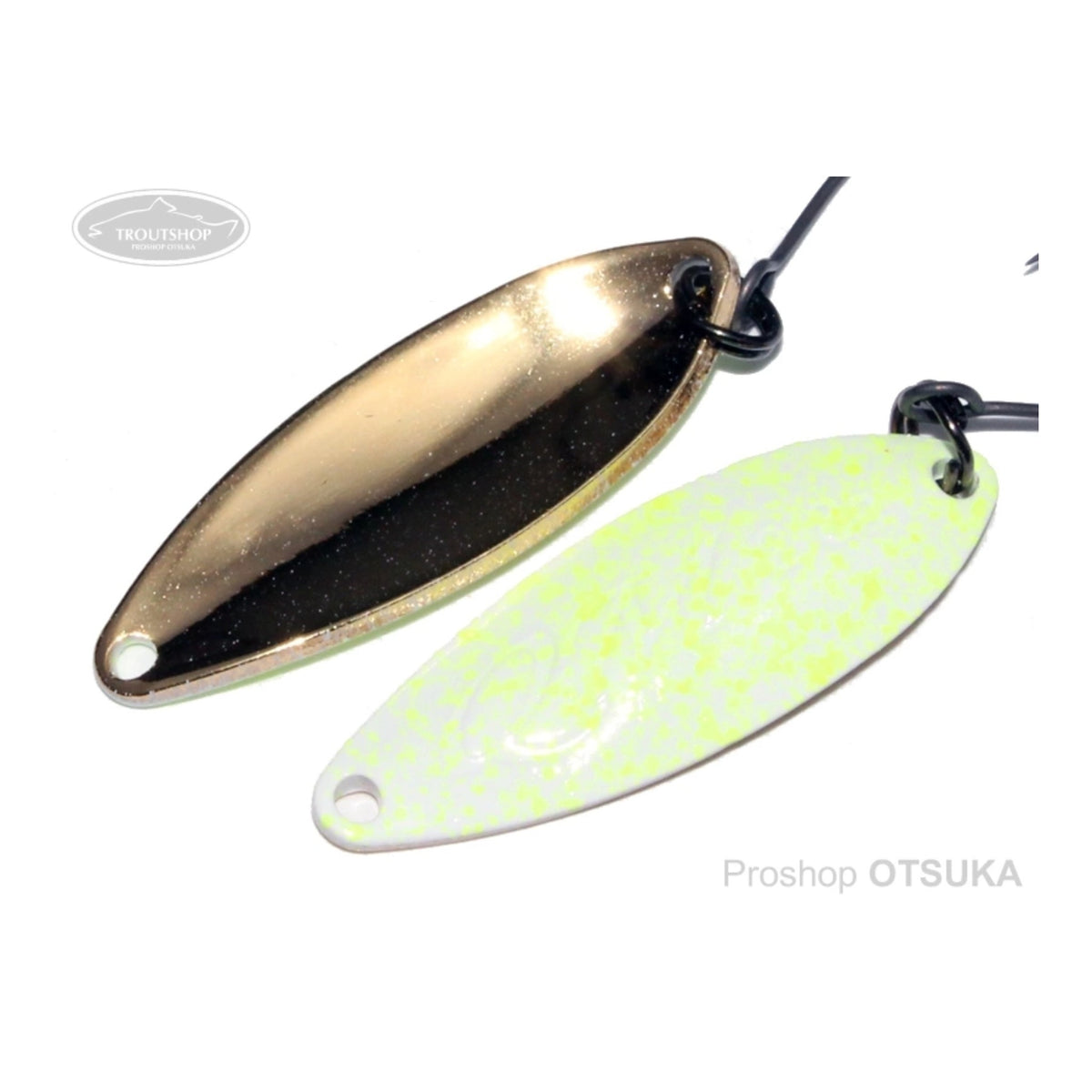 Rodio Craft QM 2.8g Trout Spoon #44 White Light