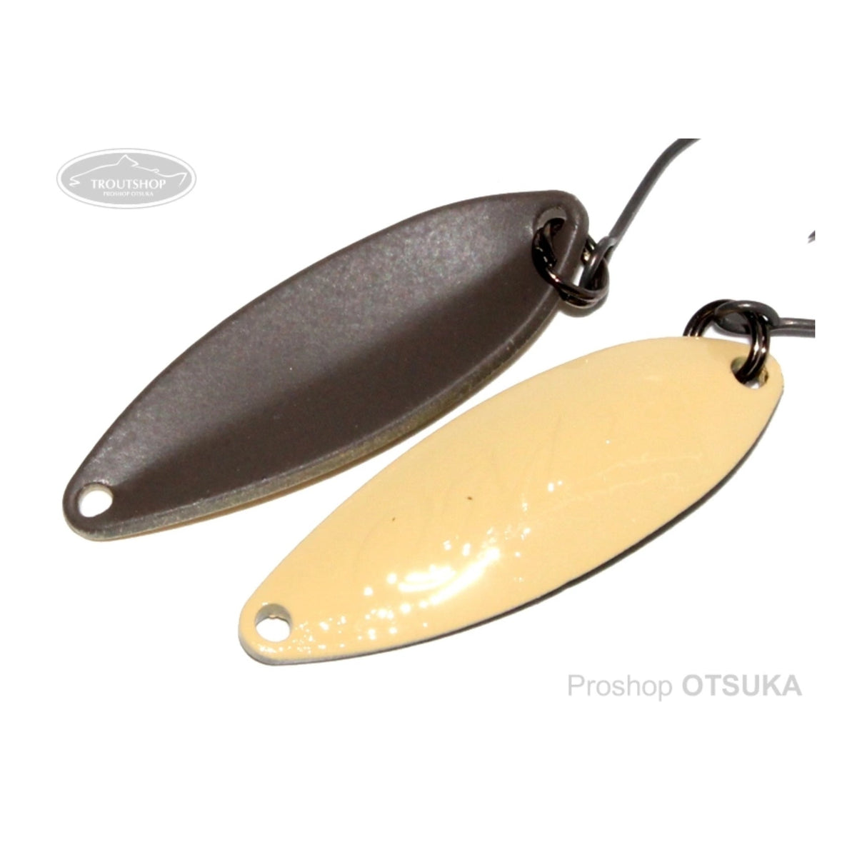 Rodio Craft QM 2.8g Trout Spoon #56 Camel Cocoa