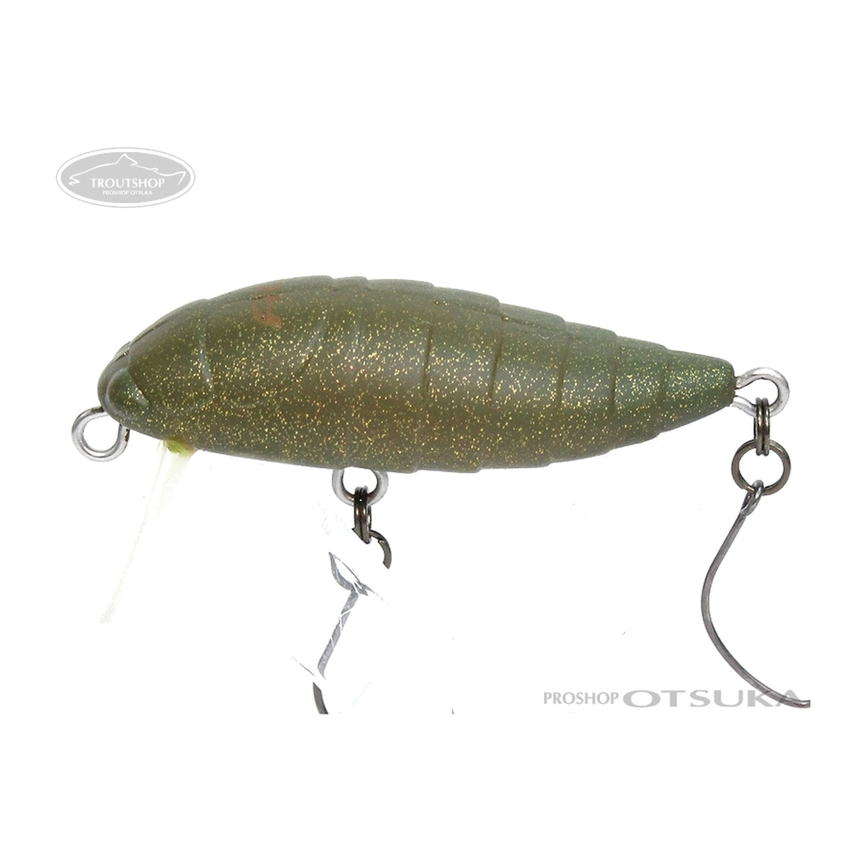 Rodio Craft RC Cicada #10 Ghost Olive/Gold Flake