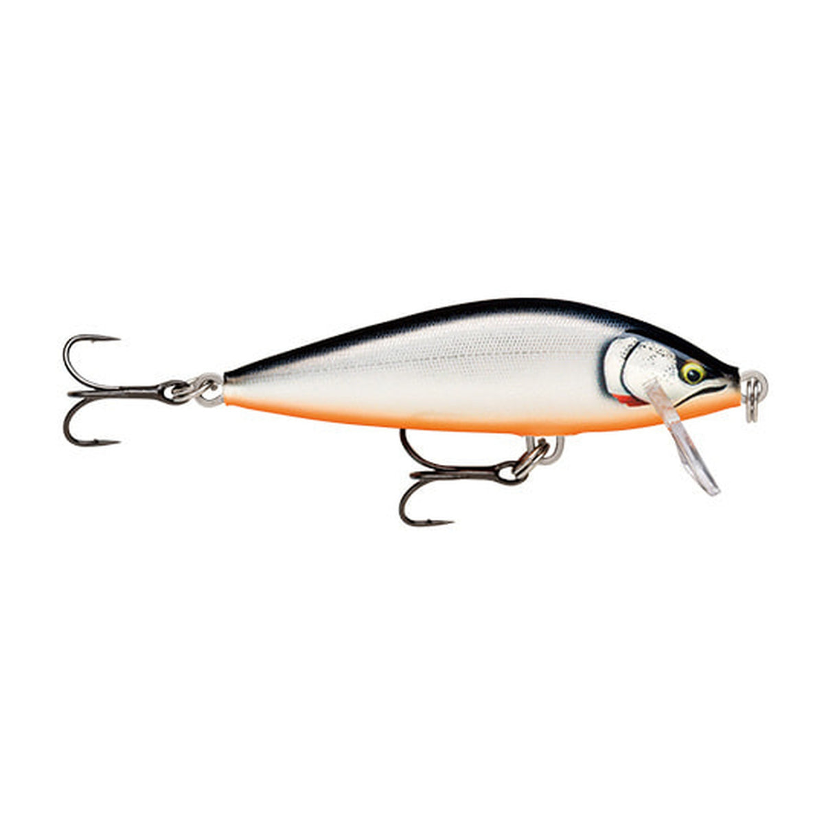 Rapala CountDown Elite CDE35 in Gilded Silver Shad (Ginkuro) — official Rapala product photo