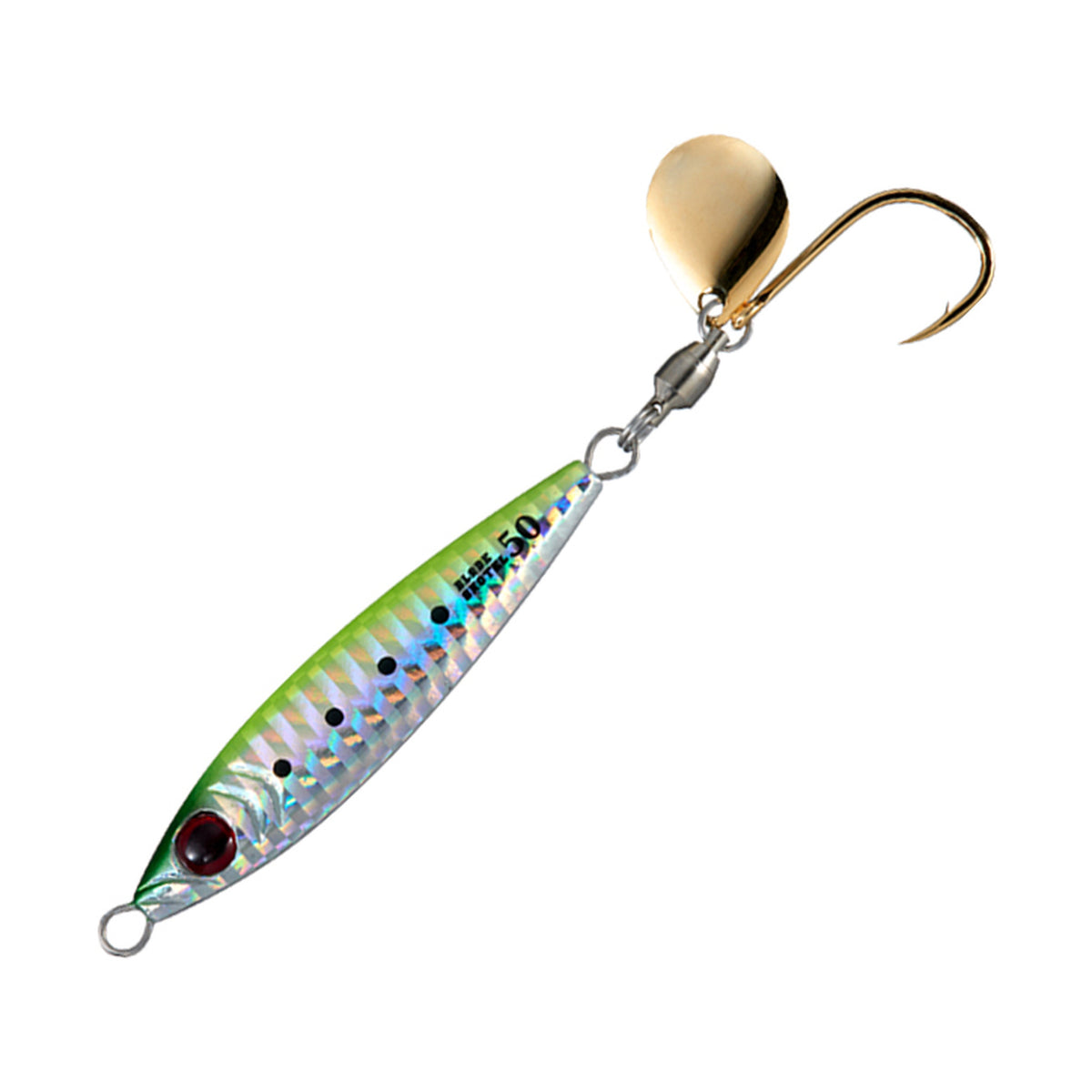 Shout 125BS Blade Shotel 30g — #135 CI チャートイワシ — SH0-125BS-CI