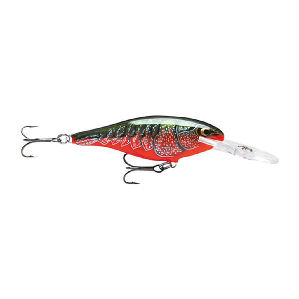 Rapala Shad Rap SR8 in RCW - Red Crawdad — official Rapala product photo