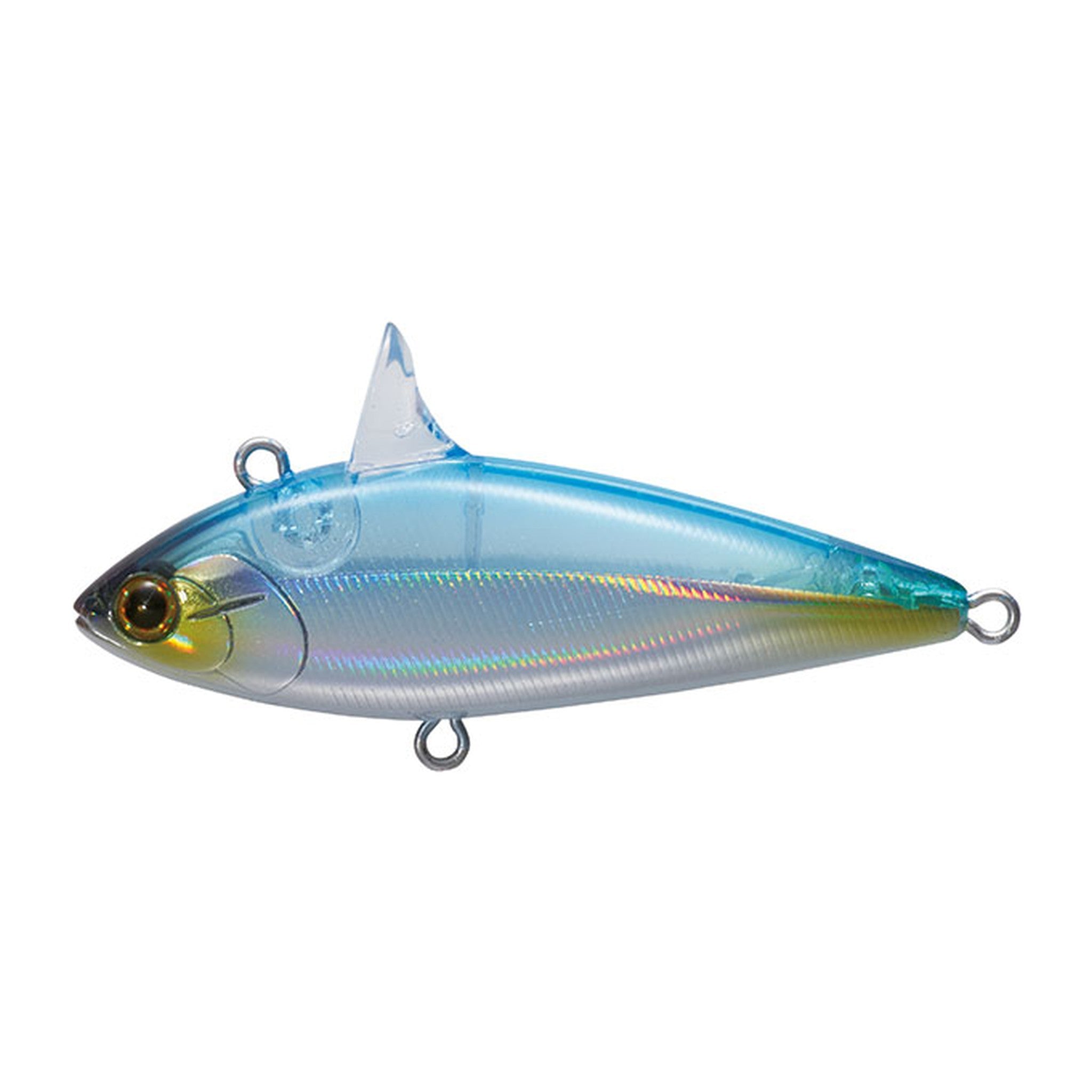 Tackle House Rolling Bait Shad RBS80 in No.14 Clear Blue / Half Holo — official Tackle House product photo
