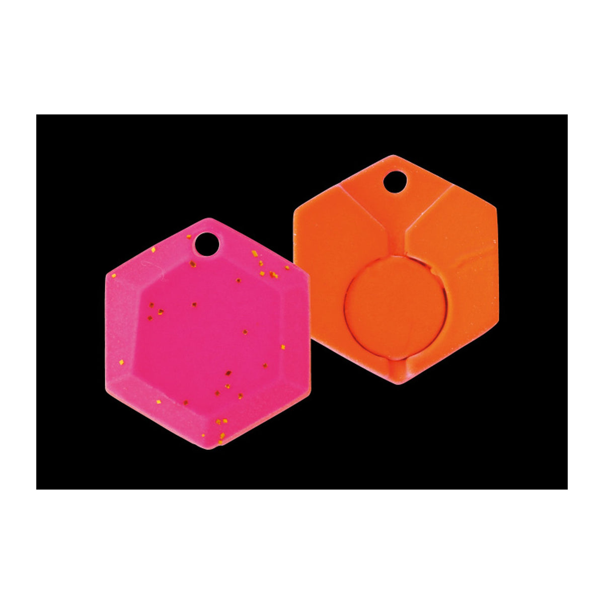 Office Eucalyptus Aco 1.3g in #7 Fluorescent Pink/Fluorescent Orange — official Office Eucalyptus product photo