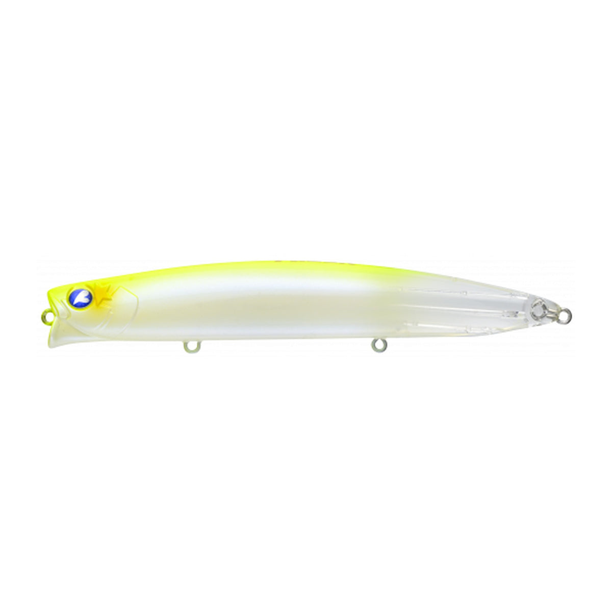 Blue Blue Aizer 125F in #03 Chartreuse Back,Pearl&Clear — official product photo
