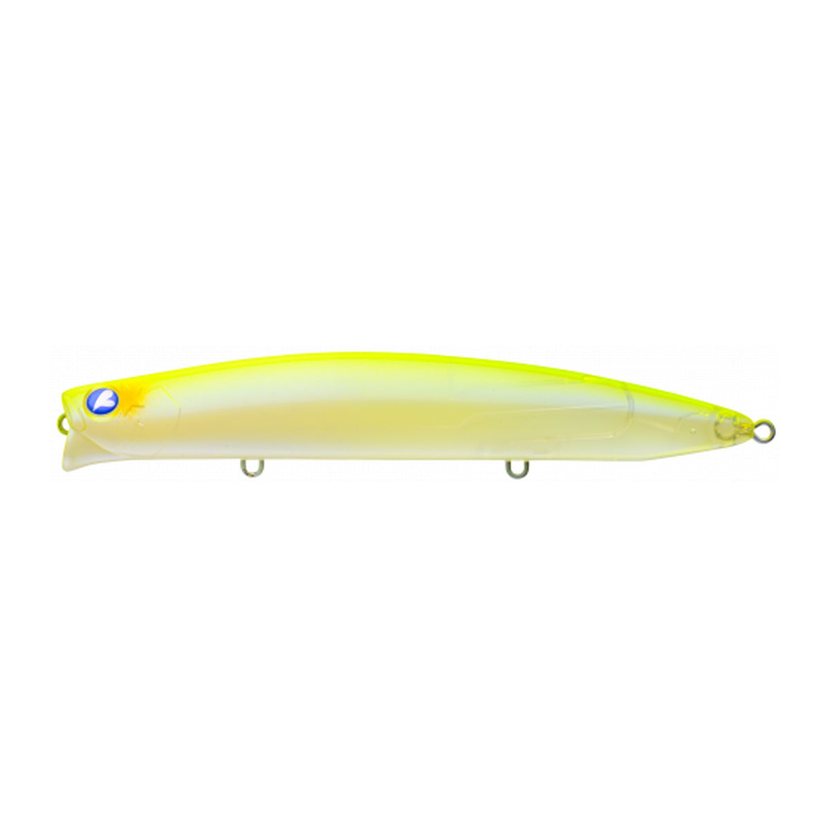 Blue Blue Aizer 160F in #03 Chartreuse Back,Pearl&Clear — official product photo