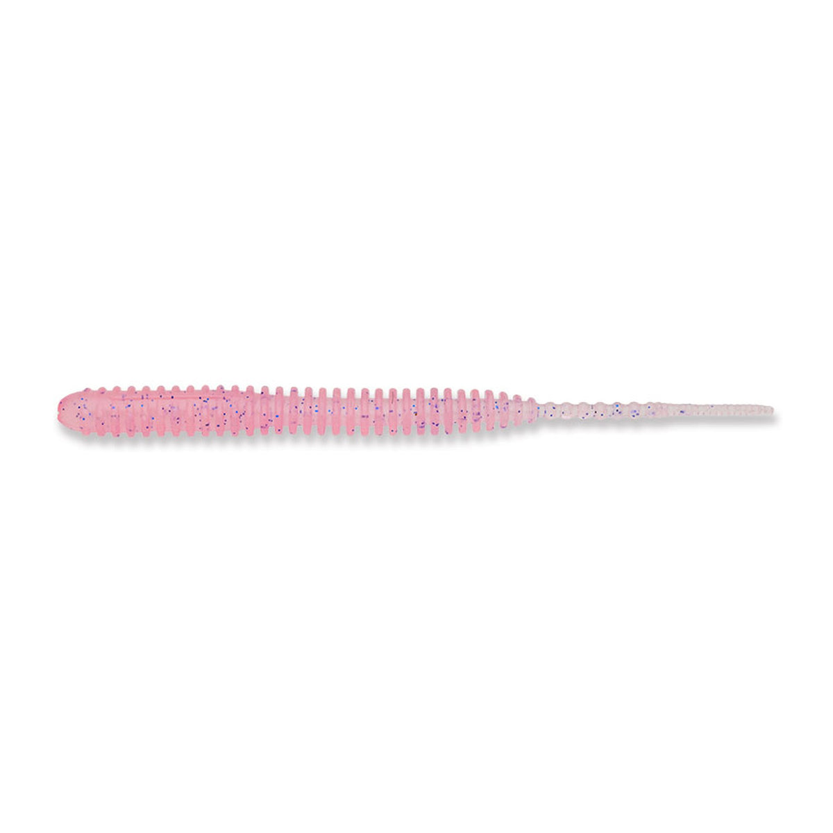 Ecogear Aji Shokunin Aji Must LB 3.3 in Clear Pink Glow Blue Flake — official Ecogear product photo