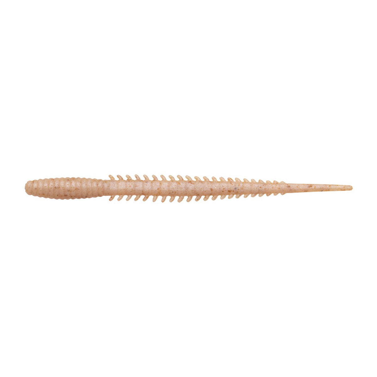 Ecogear Jukusei Aqua Katsu Aji Straight 2.3 in Pearl Whitebait Glow — official Ecogear product photo