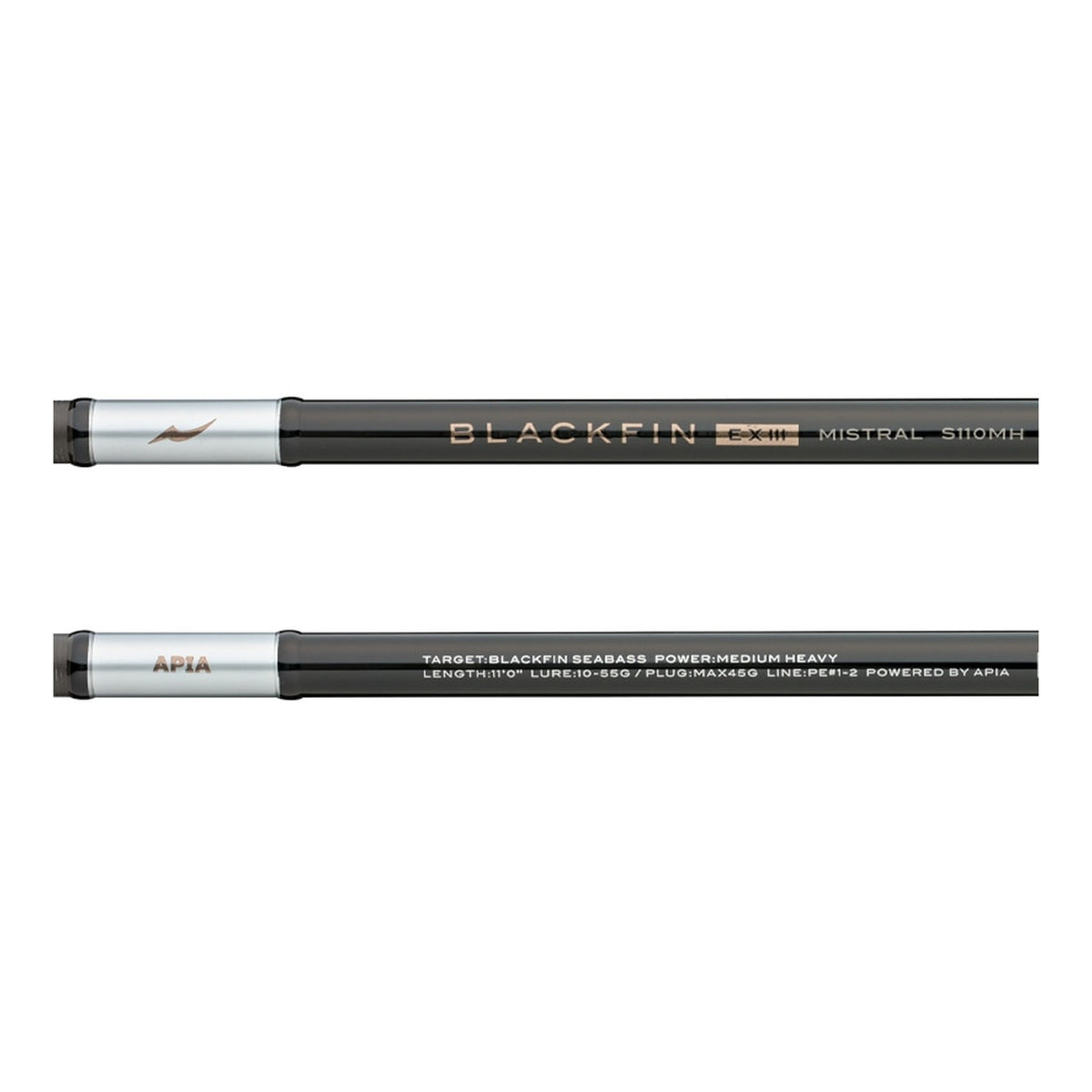 Apia BLACKFIN EXIII MISTRAL S110MH blackfin seabass spinning rod