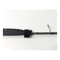 Apia Tip Cover Black - padded rod tip protector installed on rod