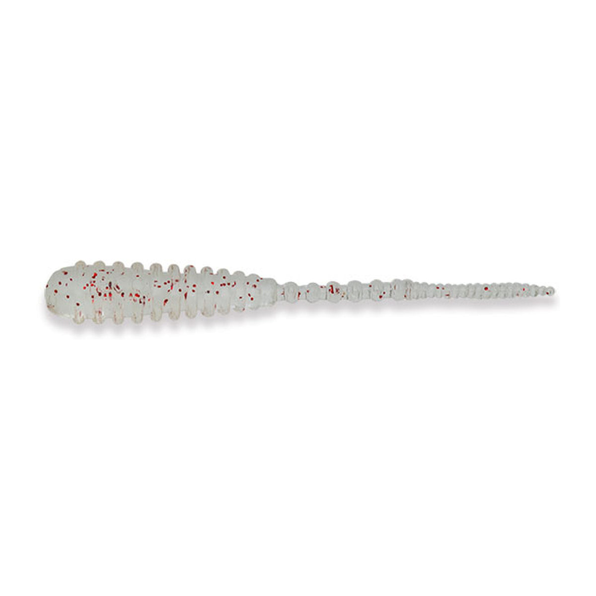 Ecogear Aji Shokunin Aji Must 1.8 Fat in Clear Red Flake — official Ecogear product photo