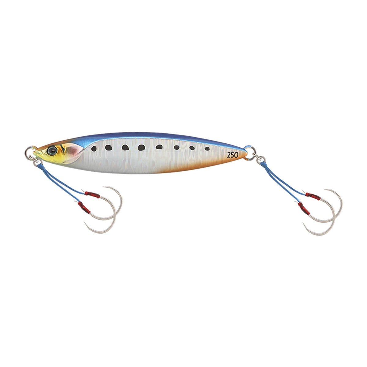 Jackall BamBluz Jig Slow 200g in Sardine/Magma Wave Holo — official Jackall product photo