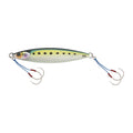 Jackall BamBluz Jig Slow 250g in Glow Belly Lens Sardine — official Jackall product photo