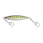 Jackall BamBluz Jig Slow 250g in Glow Belly Lens Sardine — official Jackall product photo