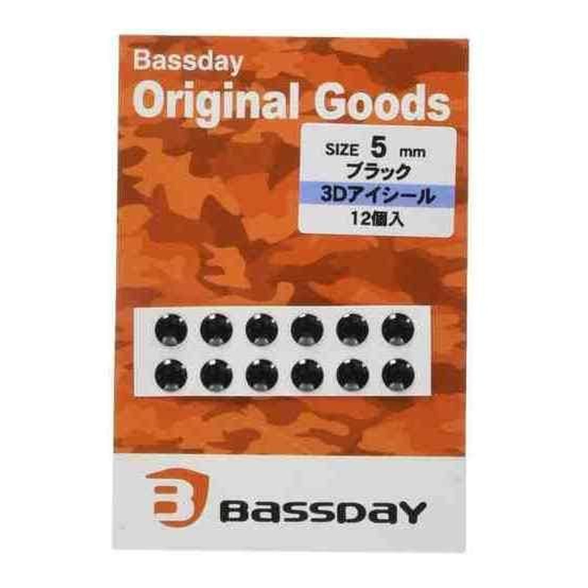 Bassday 3D Eye Seal 5mm Black