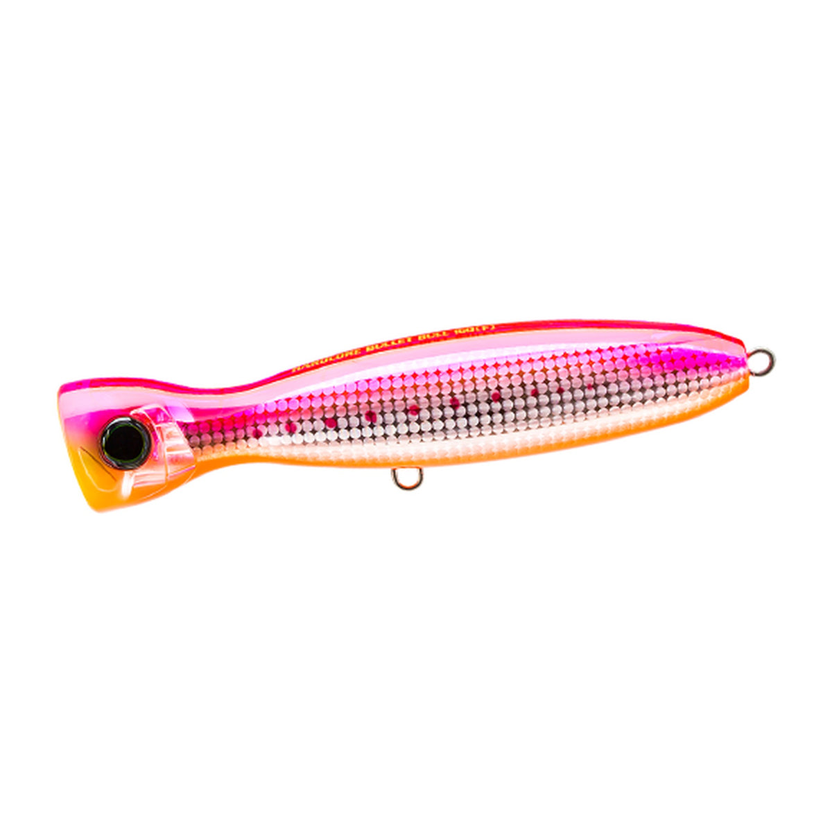 Duel Hardcore Bullet Bull (F) 190mm in HPI Pink Iwashi — official product photo