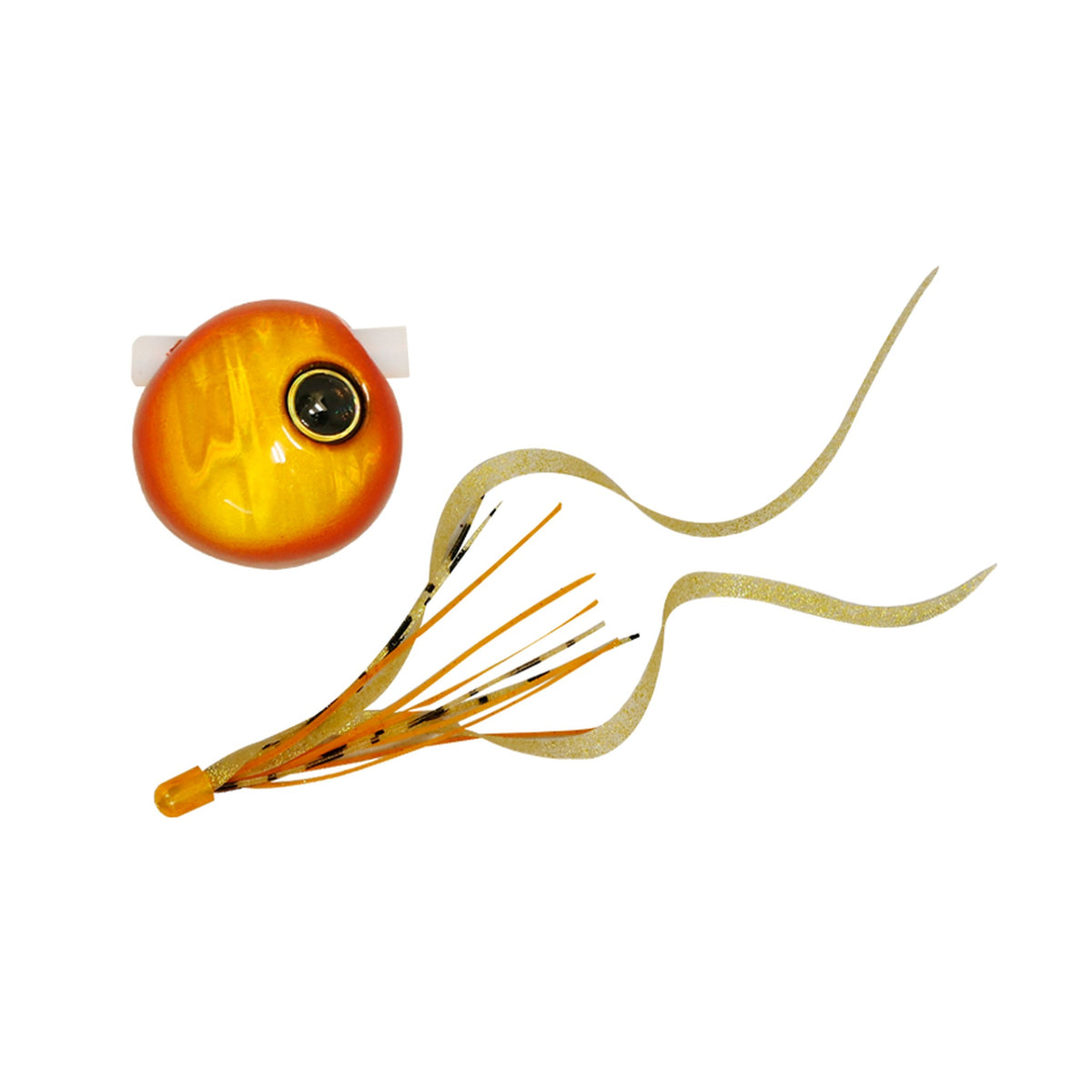 Jackall Namari Binbin Dama Slide F177 Orange Gold/Ikanago Curly T+