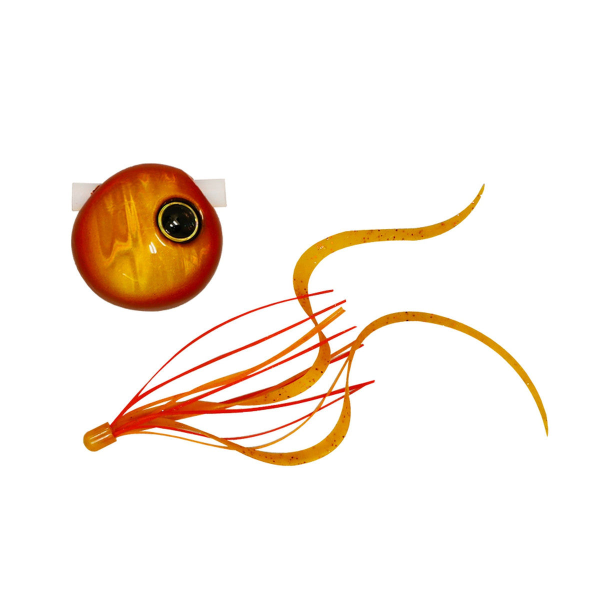 Jackall Namari Binbin Dama Slide F178 Red Gold/Ebi Ore Curly T+
