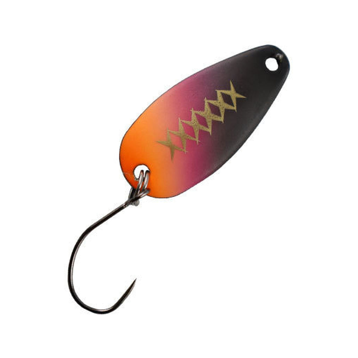 Blue Fox CountDown Deeper Murata Color 4.0g in Black/Orange/Purple — official product photo