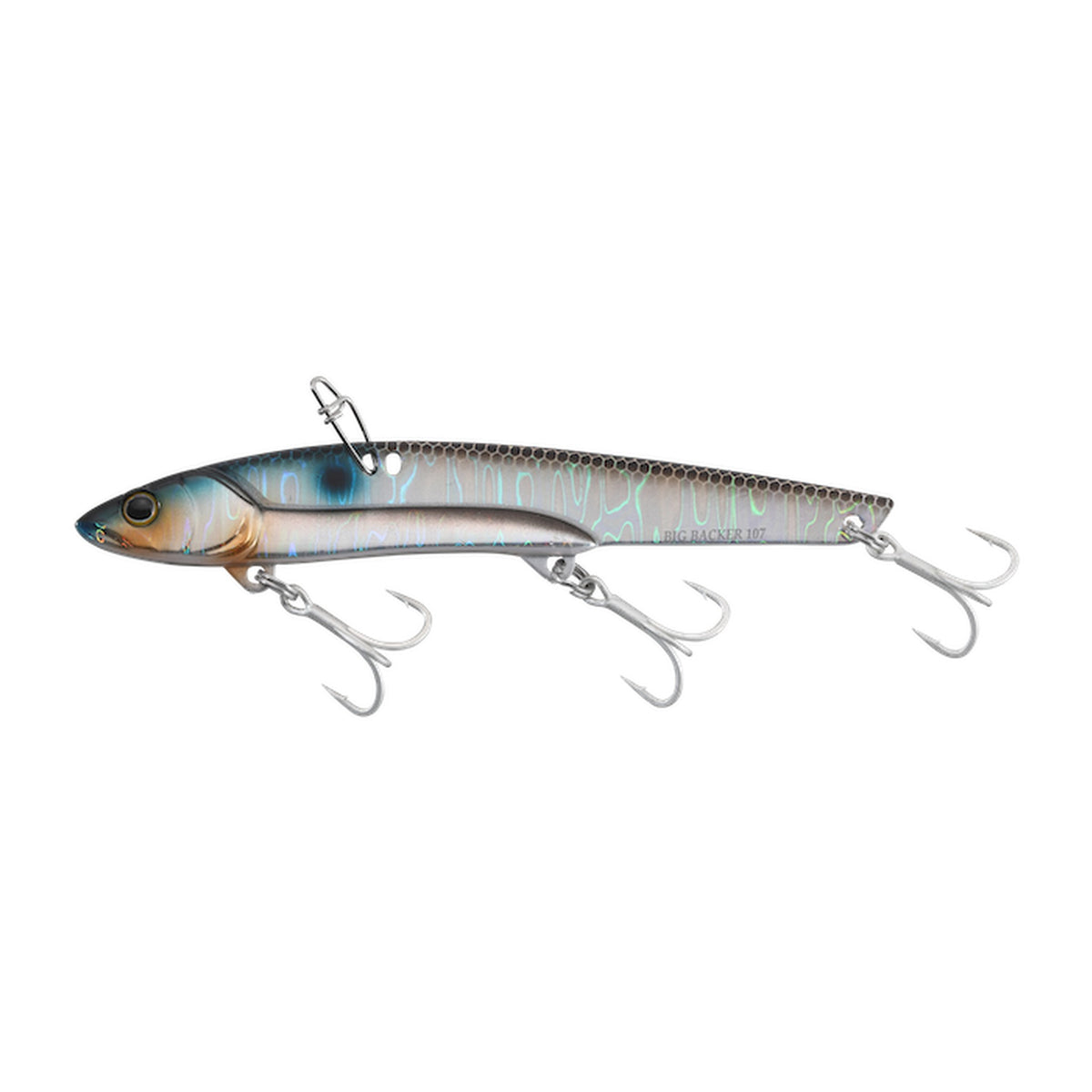Jackall Big Backer 80 in Bora Silver/Magma Wave HL — official Jackall product photo