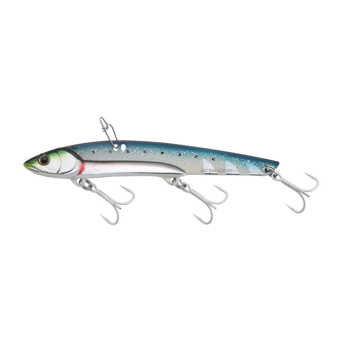 Jackall Big Backer 80 in Cho Iwashi Glow Belly — official Jackall product photo