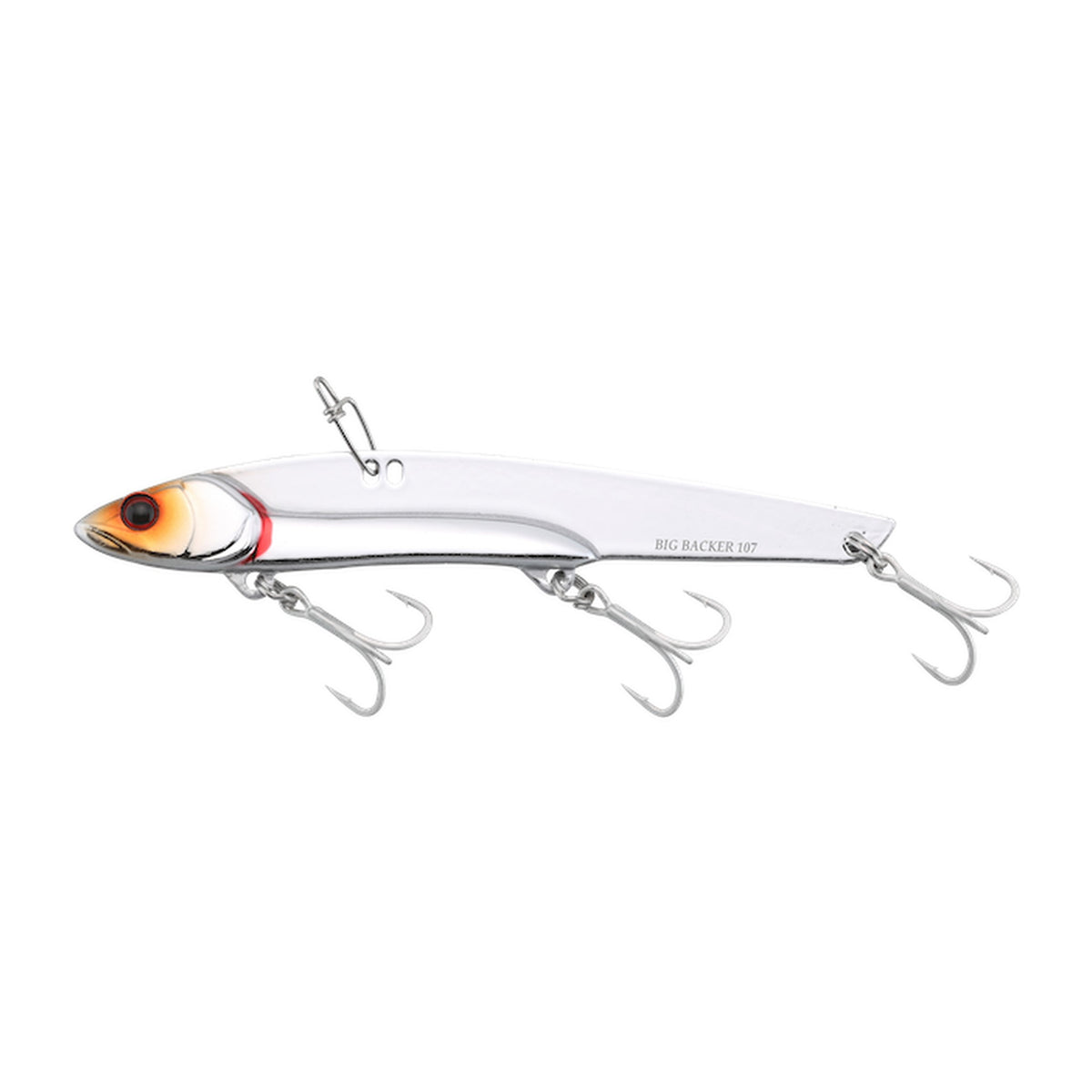 Jackall Big Backer 80 in Cho Sagoshi Silver — official Jackall product photo