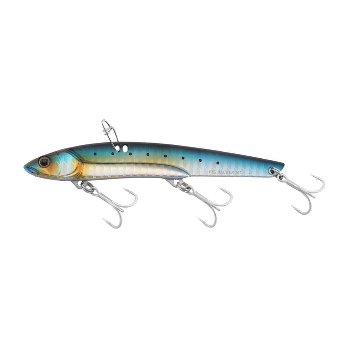 Jackall Big Backer 80 in Iwashi/Border HL — official Jackall product photo