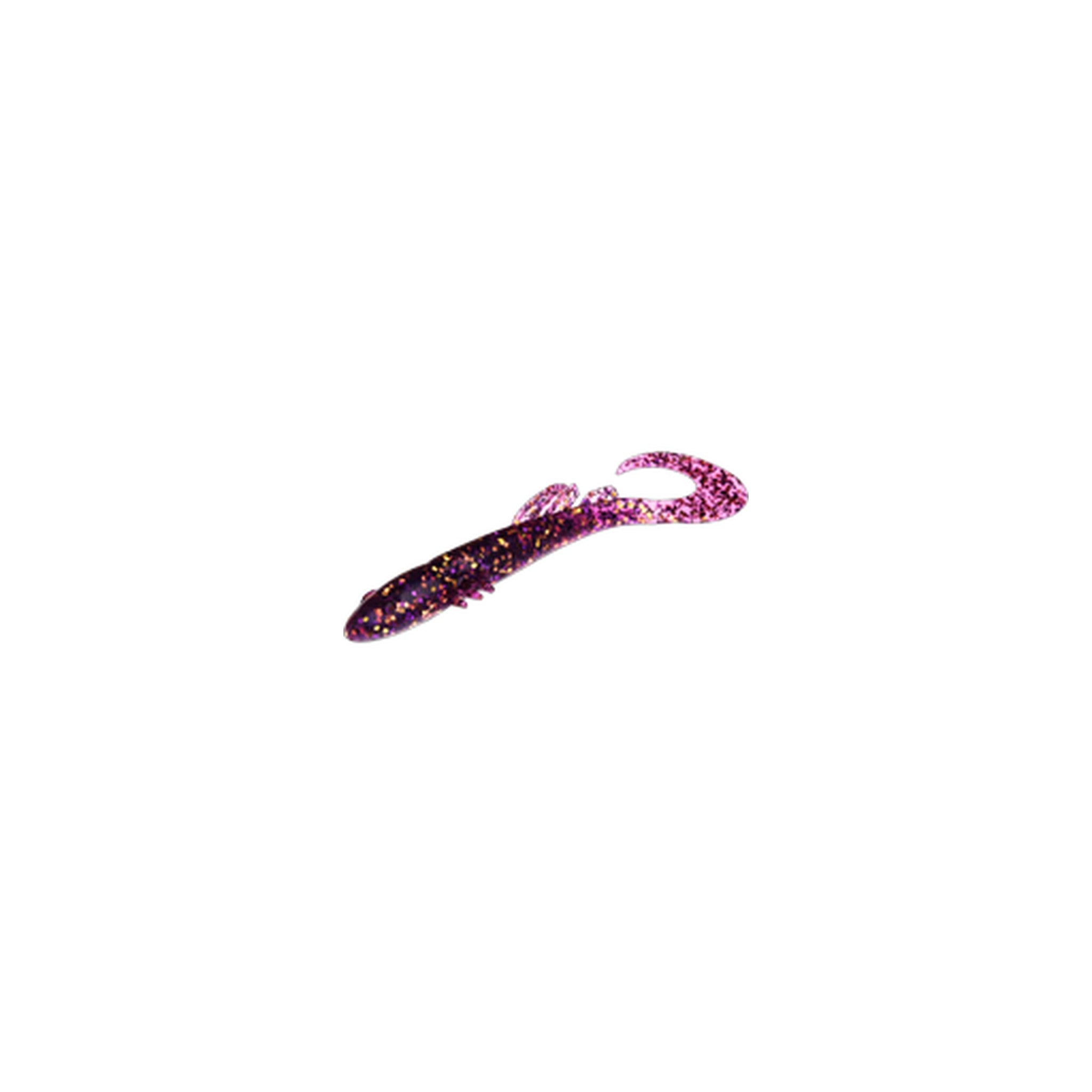 Bait Breath Betanco Slim Curly 3in in S848 Purple PG — official Bait Breath product photo