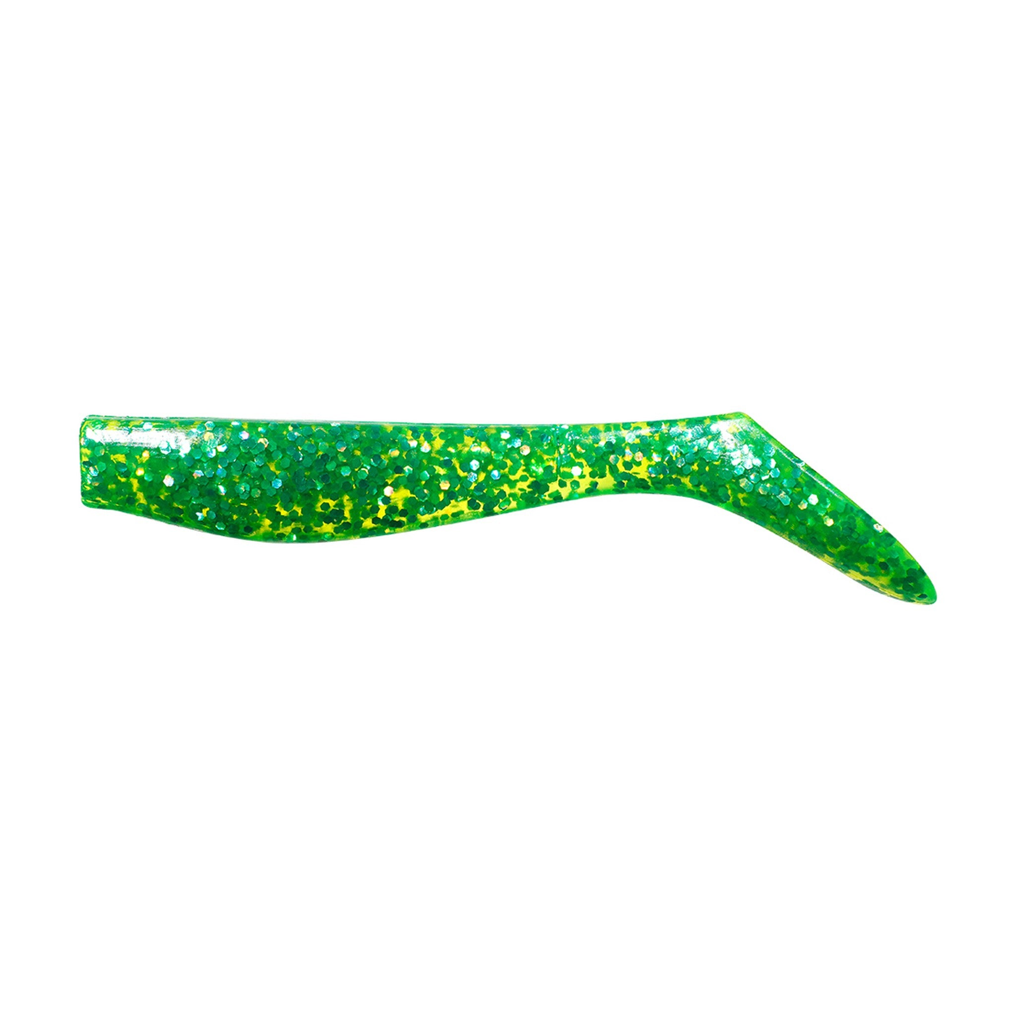 Buddy Works FLAG SHAD 5inch - CHG Chartreuse Green