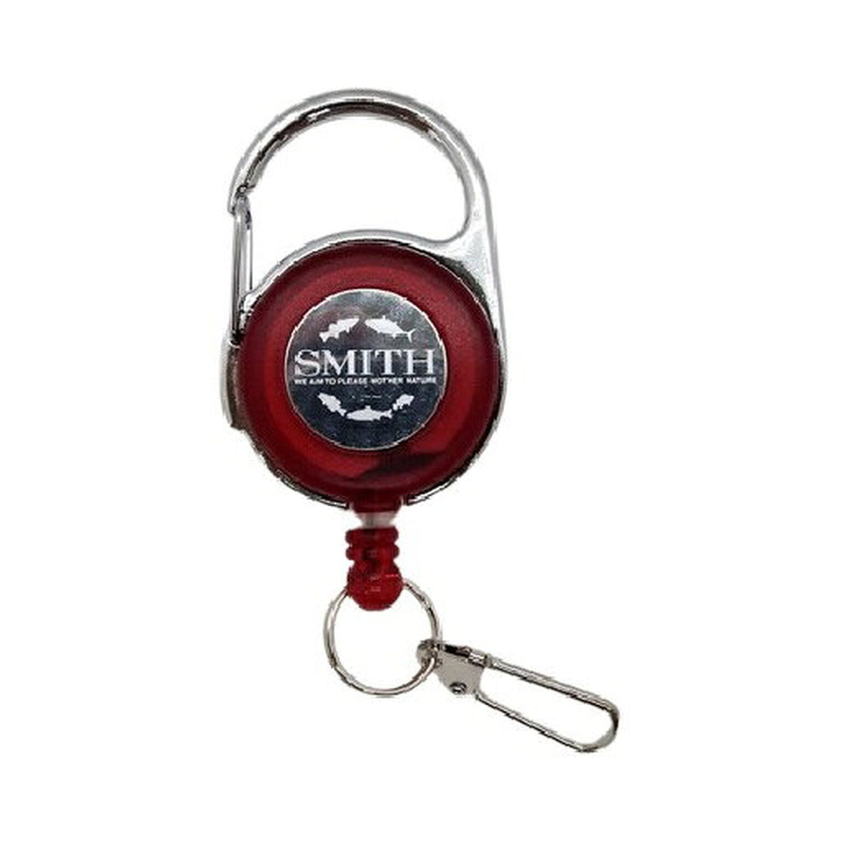 Smith Carabiner Reel in Red — official product photo