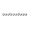 Carmate IF66 J-Hook Holder 10 - INNO rod holder mid-section J-hook accessory