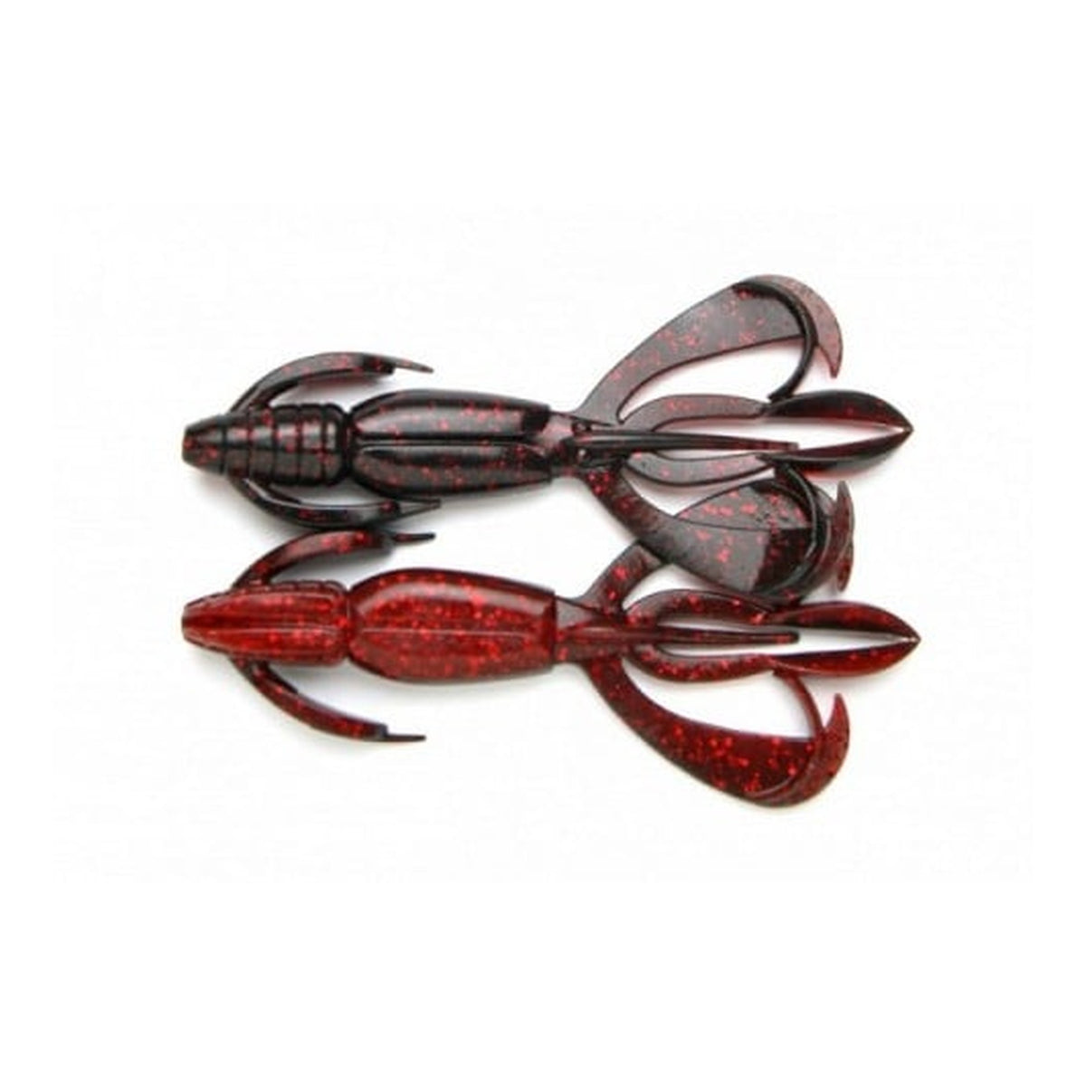 Keitech Crazy Flapper 2.8" in 411 Black Cherry — official product photo