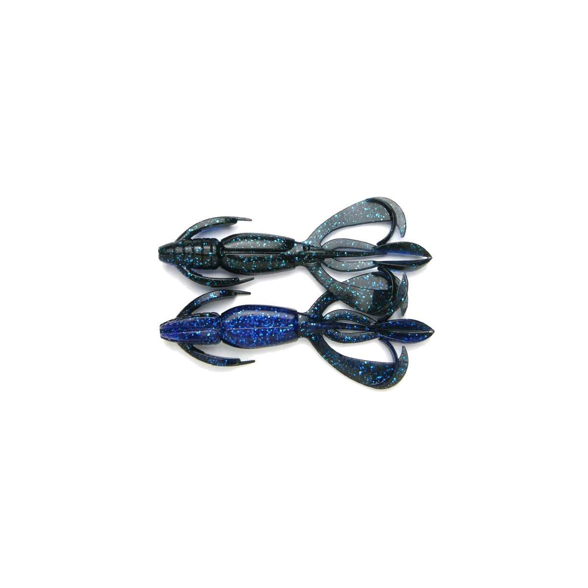 Keitech Crazy Flapper 2.8" 413 Black Blue