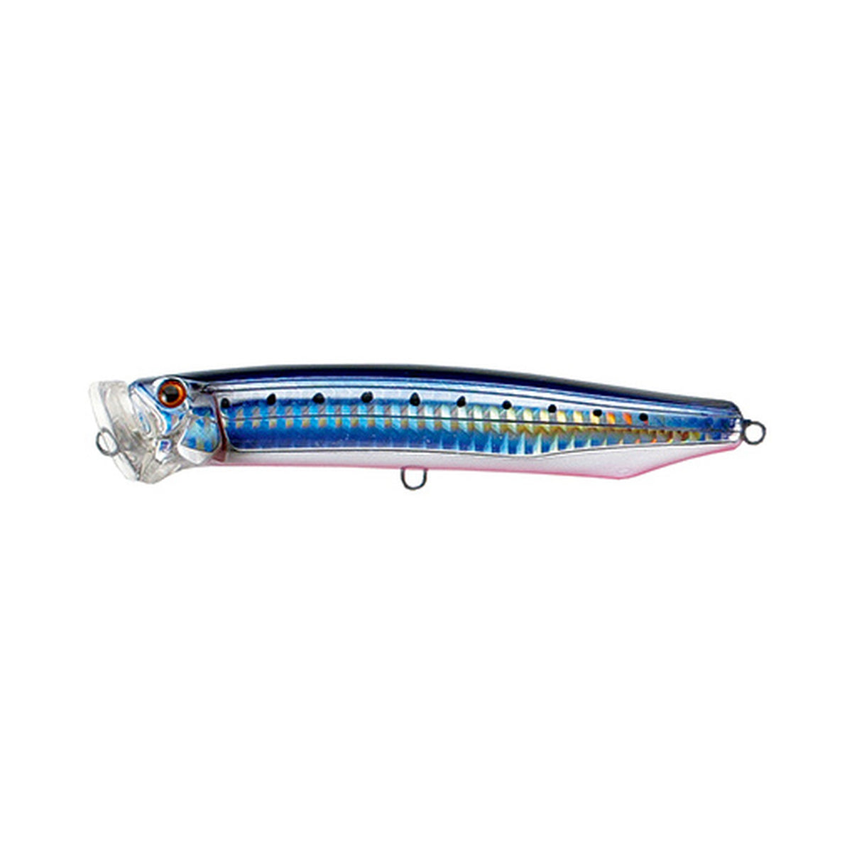 Tackle House Feed Popper CFP100 in No.8 Iwashi / Red Belly Slit HG — official Tackle House product photo