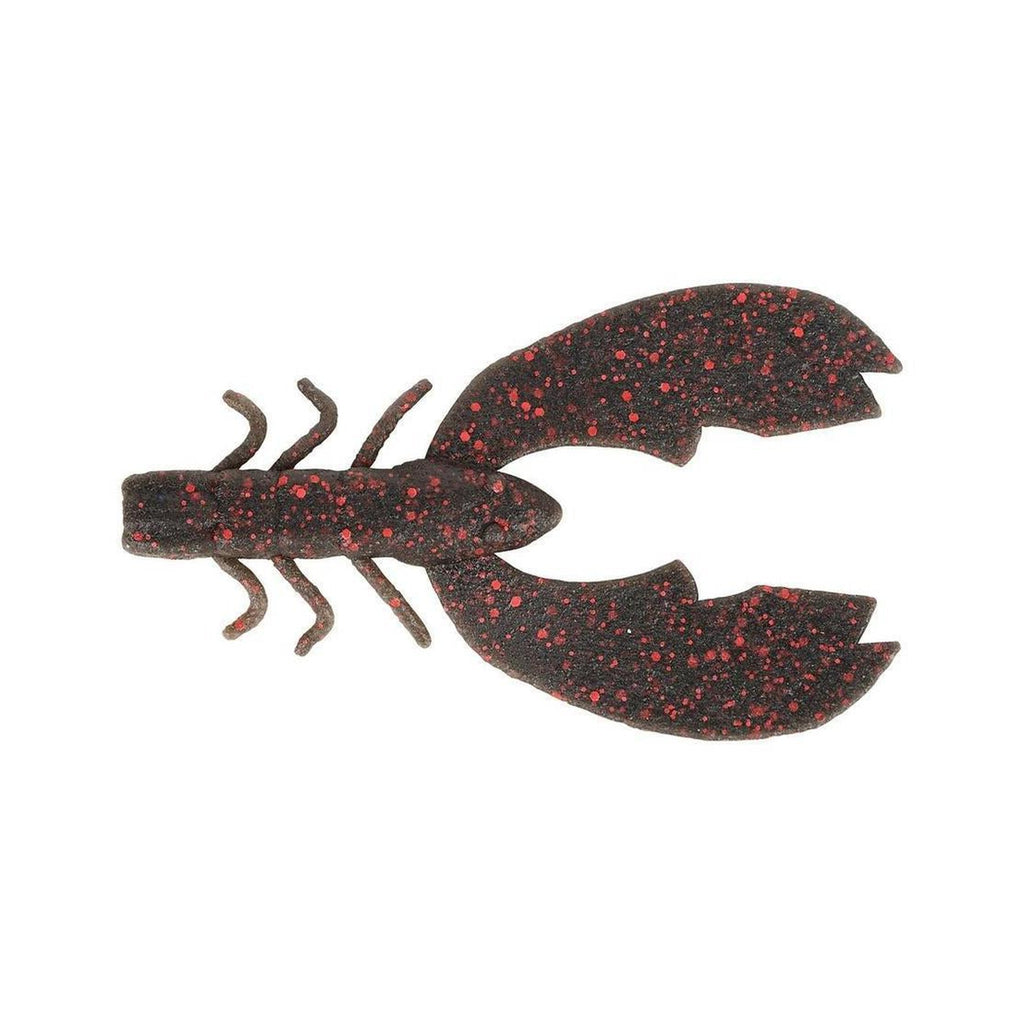 Berkley PowerBait MaxScent Chigger Craw 4 - BLR Black Red Fleck