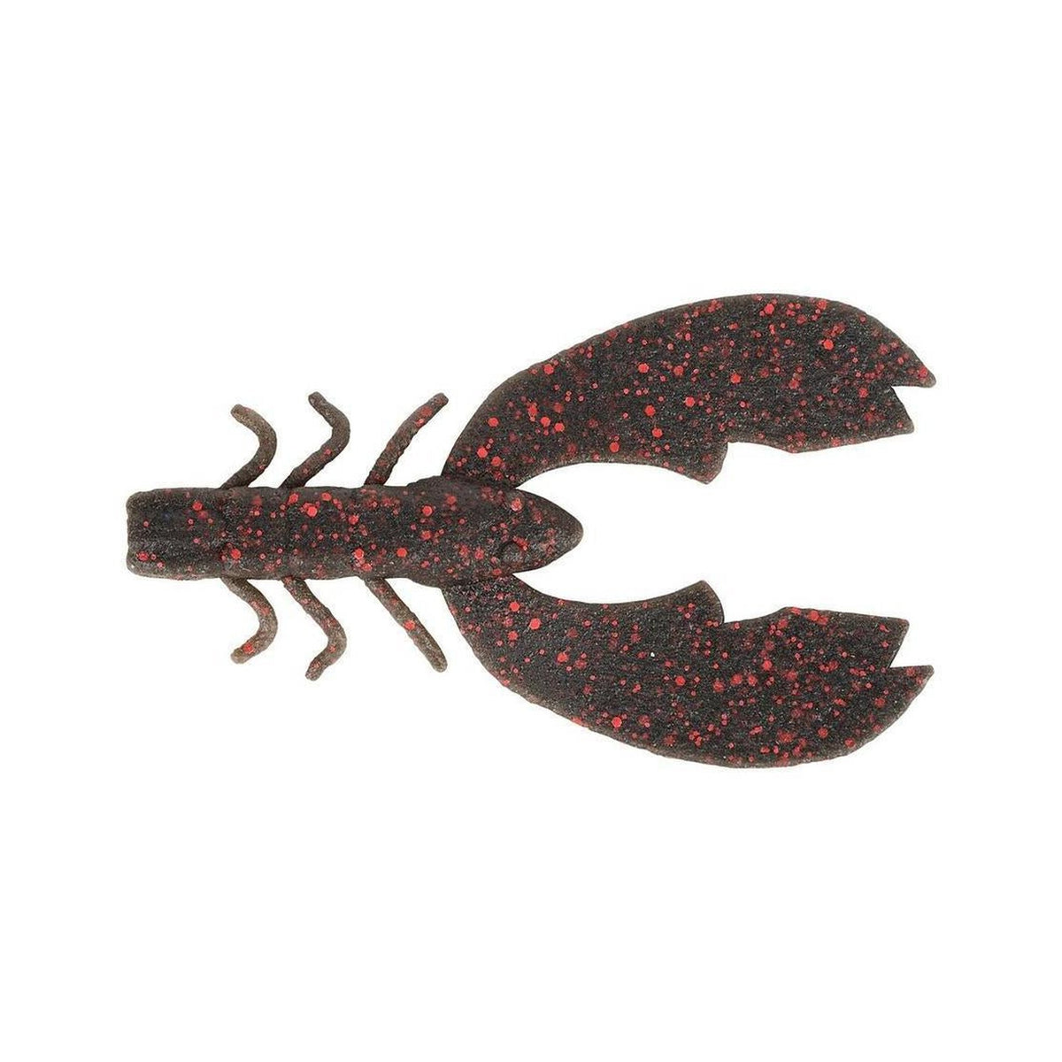 Berkley PowerBait MaxScent Chigger Craw 4 - BLR Black Red Fleck