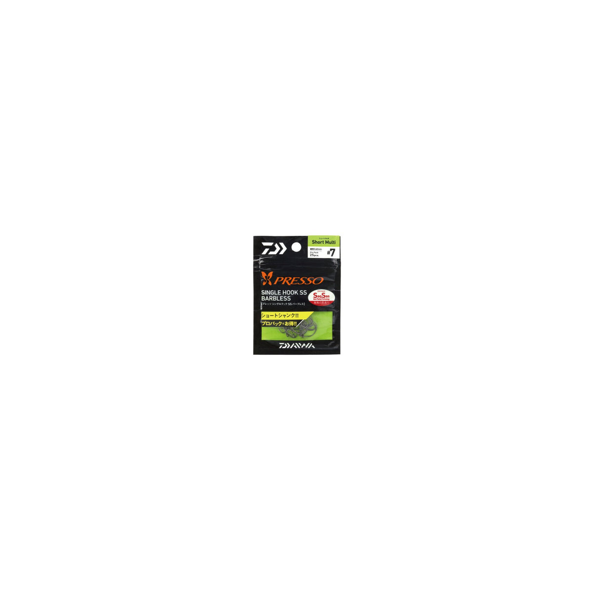 Daiwa Presso Single Hook SSBL SM7 Pro