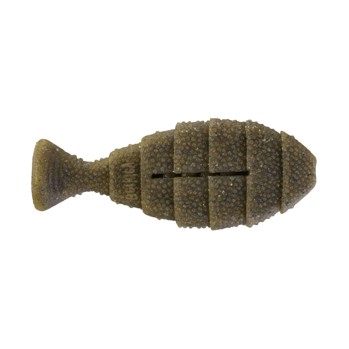 Berkley PowerBait MaxScent C.O.TONGUE 3.5in Smoke Brown Blue Fleck (SBBF) — official Berkley Japan product photo