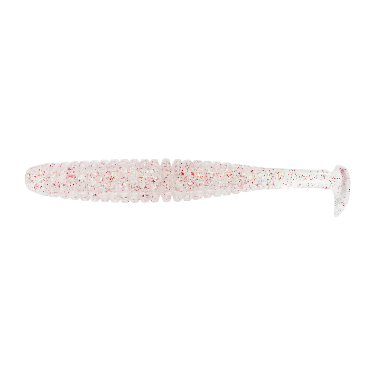 issei Caramel Shad 4in in #064 UV Clear Rainbow RDF — official issei product photo