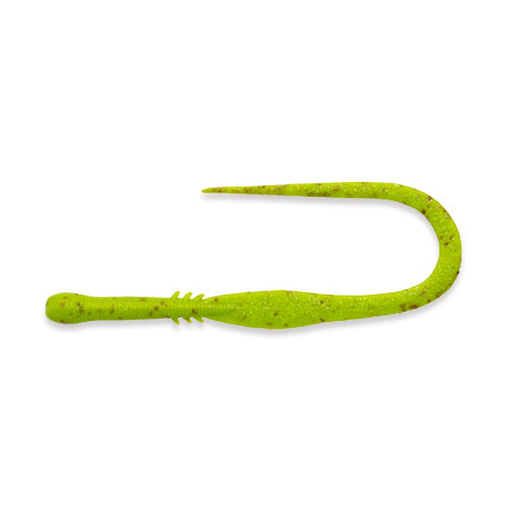 Ecogear JUKUSEI TAIRABA AQUA KUWASE CURLY SLIM J12 Mazume Chartreuse Glow