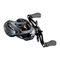 Daiwa STEEZ A TW HLC 7.1L baitcasting reel on white background