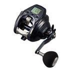 Daiwa 23 LEOBRITZ electric reel on white background