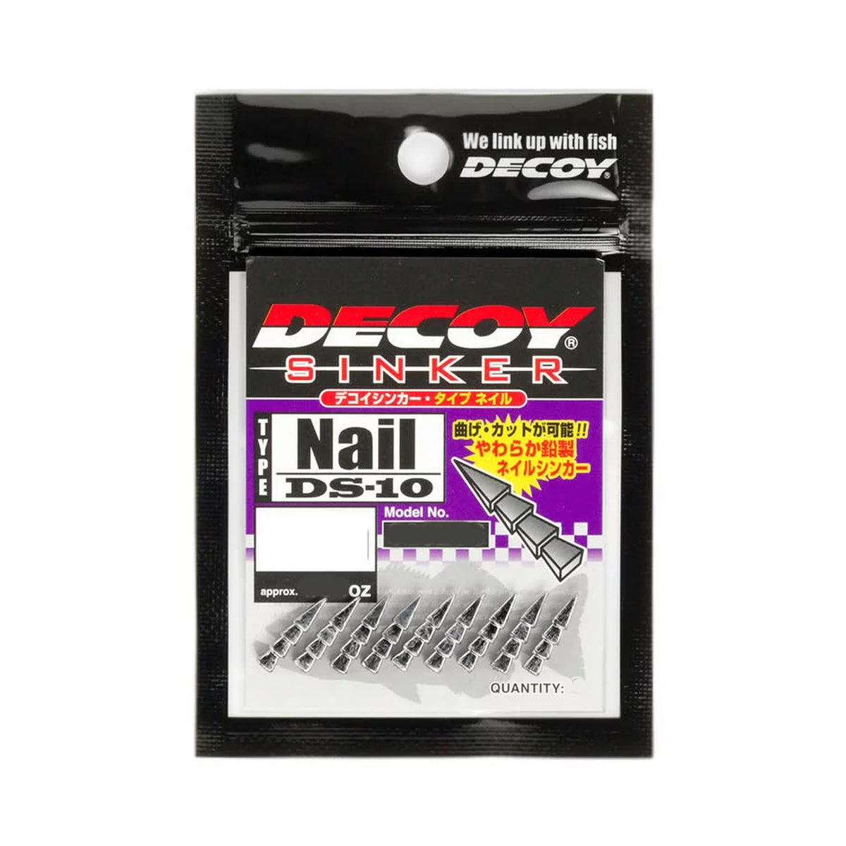 Decoy Sinker type Nail DS-10 0.4g