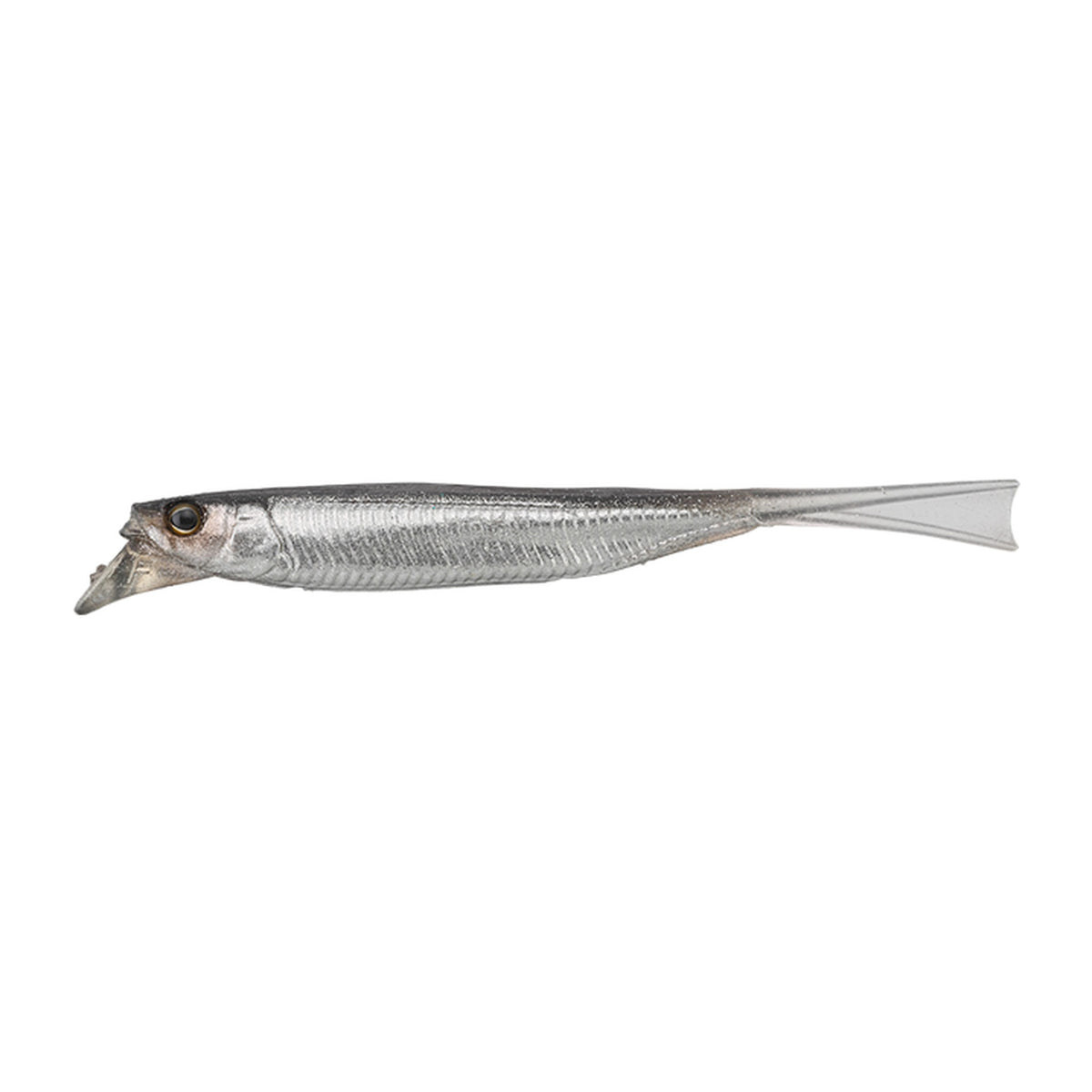 Jackall Driftfry 4.0 in Silver Powder Shad — official Jackall product photo