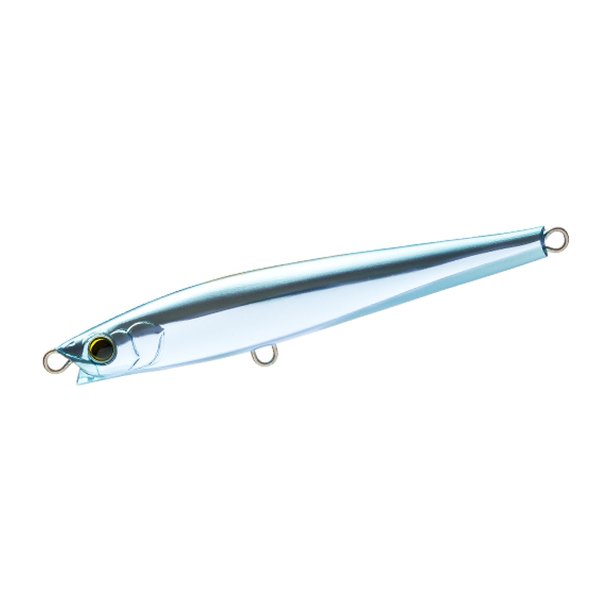 Duel Hardcore Monster Shot (S) 110mm in HKBM Kei Blue Chrome — official Duel product photo