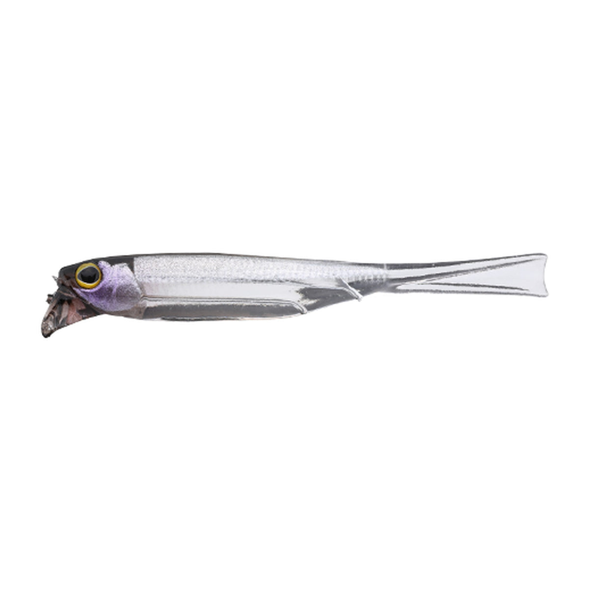 Jackall Driftfry 2.5 Elastomer in Flashing Shad — official Jackall product photo